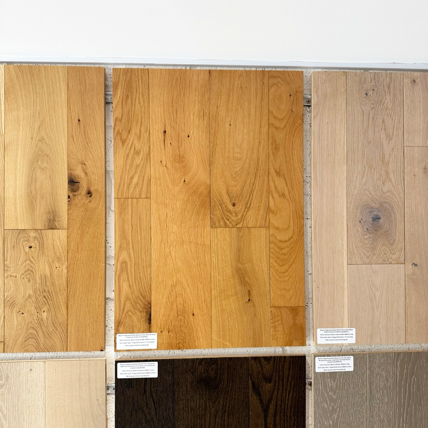 Boston Engineered Real Wood French Oak Brushed UV Oiled